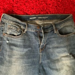 Old Navy Curvy Profile Jeans size 12S